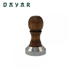تمپر قهوه دسته چوبی سایز 51 149 wooden tamper 51
